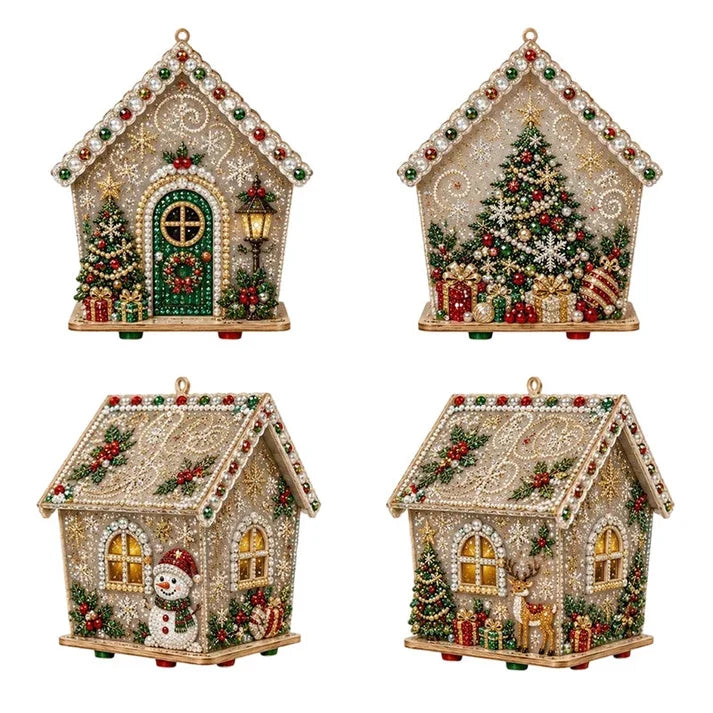 🎅Early Christmas Gift 60% OFF🎄3D DIY Pearl Art Christmas Painting Kit