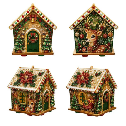 🎅Early Christmas Gift 60% OFF🎄3D DIY Pearl Art Christmas Painting Kit