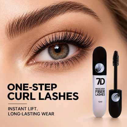 7D Silk Fiber Black Lengthening Mascara -Adult Beauty Makeup