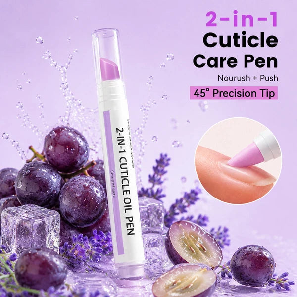 2-in-1 Cuticle Repair Pen – Smooth Dry Cuticles & Create Softer-Looking Nails at Home