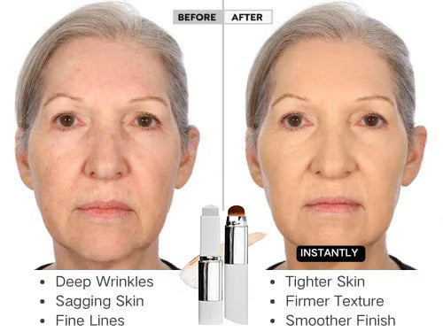 ✨Cream Stick V White Korean Color-Changing Foundation Stick with Volufiline
