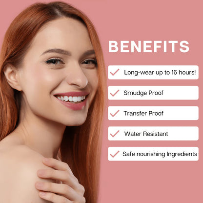✨Transferproof Color-Changing Lipstick💄Crystal Clear Color Alchemy 💋 Auto-Tints on Contact!
