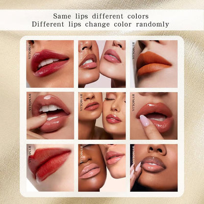 ✨Transferproof Color-Changing Lipstick💄Crystal Clear Color Alchemy 💋 Auto-Tints on Contact!