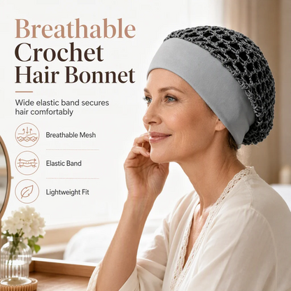 Breathable Sleep Cap with a Soft, Wide Stretch Band（副本）