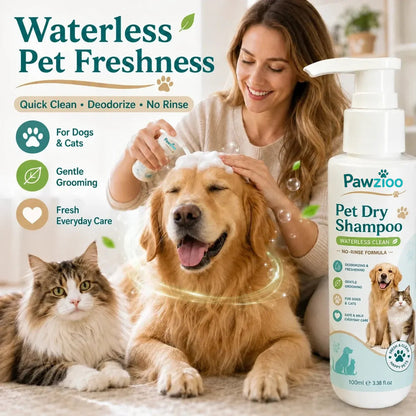 🎉50% Off! Rinse-Free Pet Shampoo Mousse