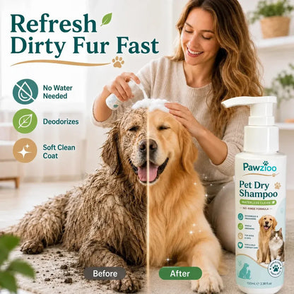 🎉50% Off! Rinse-Free Pet Shampoo Mousse