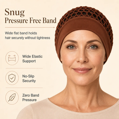 Breathable Sleep Cap with a Soft, Wide Stretch Band（副本）