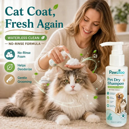 🎉50% Off! Rinse-Free Pet Shampoo Mousse