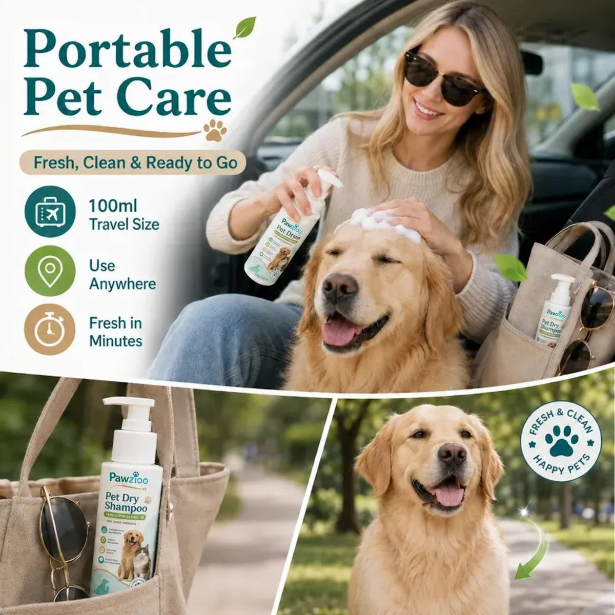 🎉50% Off! Rinse-Free Pet Shampoo Mousse