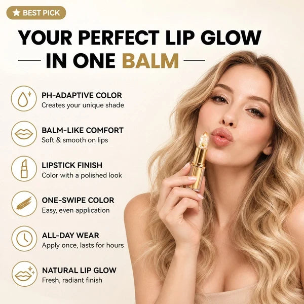 ✨Transferproof Color-Changing Lipstick💄Crystal Clear Color Alchemy 💋 Auto-Tints on Contact!