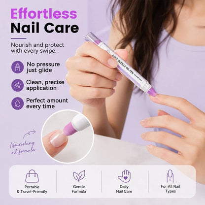 2-in-1 Cuticle Repair Pen – Smooth Dry Cuticles & Create Softer-Looking Nails at Home