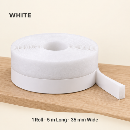 16.4Ft Door Weather Stripping IAdhesive Draft Stopper Seal Strip for Doors, Windows &Shower Doors