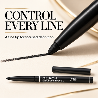12-Pack Waterproof Retractable Eyeliner Pencil