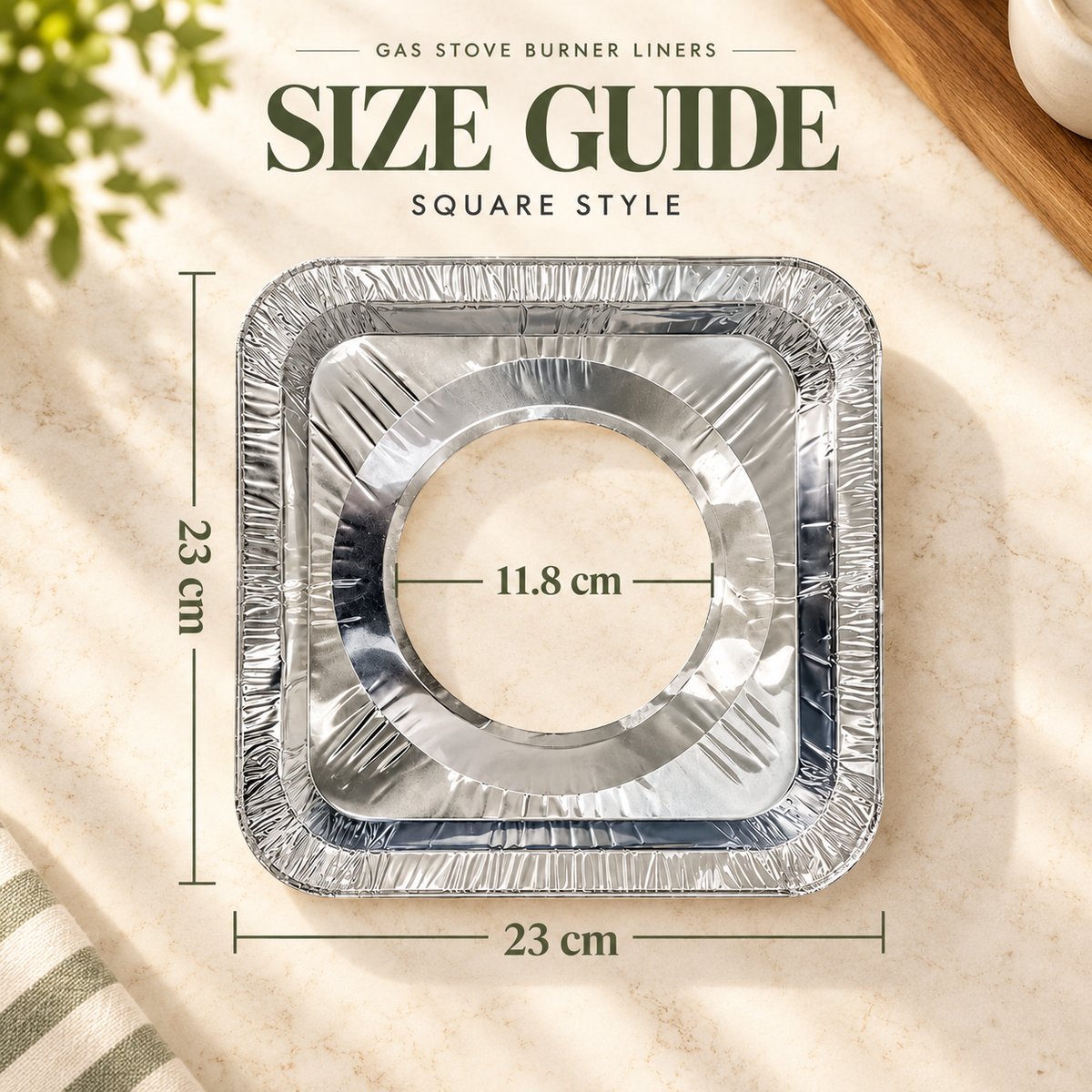 ✨Trim-to-Fit Gas Stove Liners – Less Mess, Less Scrubbing