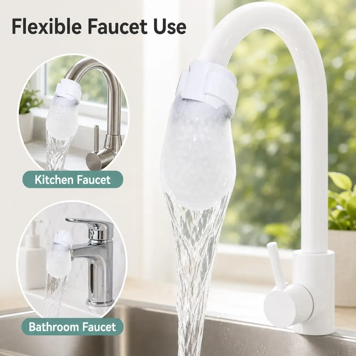 🚰Cotton Faucet Filter Bags -Sediment & Splash Filter