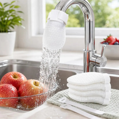🚰Cotton Faucet Filter Bags -Sediment & Splash Filter
