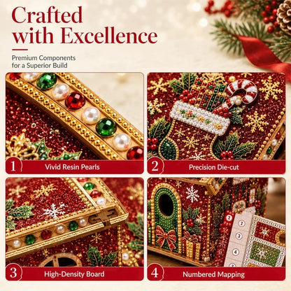 🎅Early Christmas Gift 60% OFF🎄3D DIY Pearl Art Christmas Painting Kit