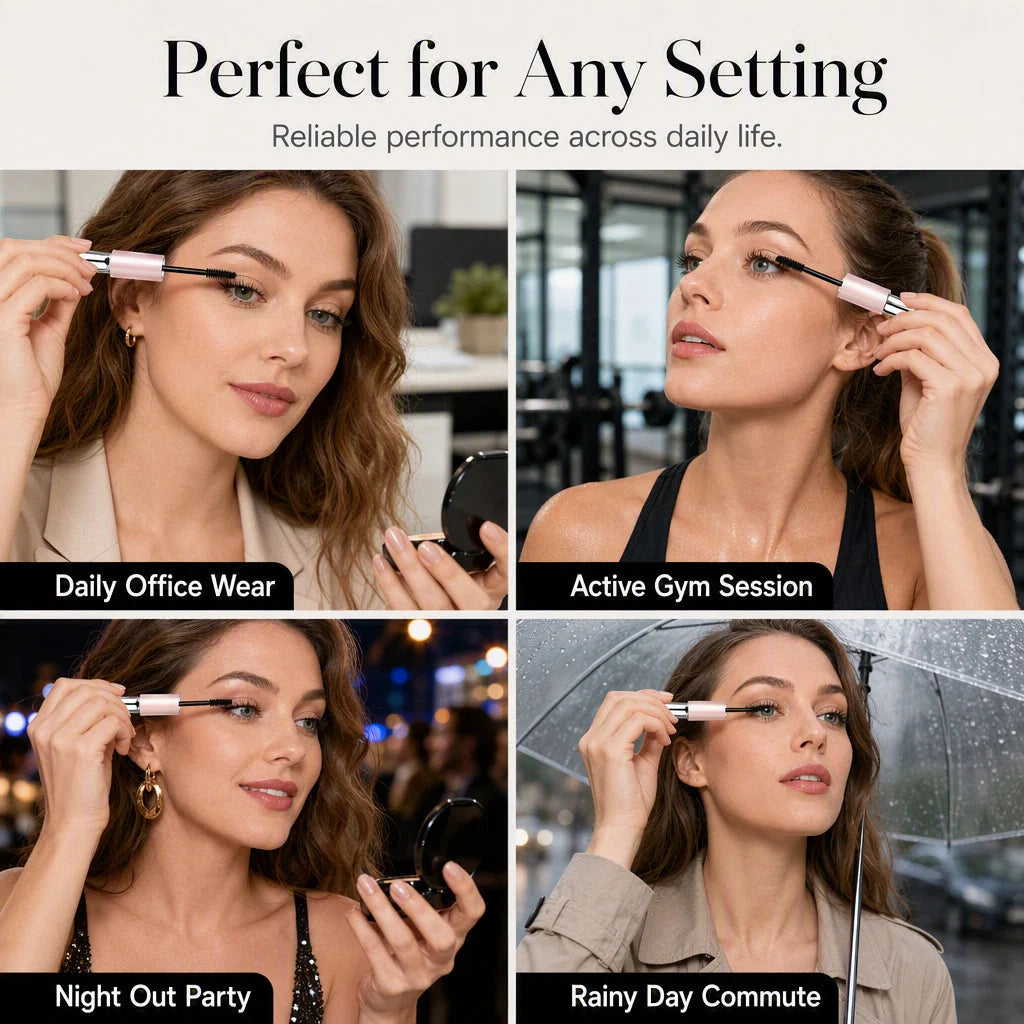 Double-Ended Waterproof Volumizing Mascara
