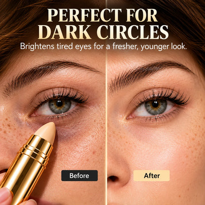 Natural Seamless Concealer Stick – 3-In-1 Conceal, Brighten & Sculpt